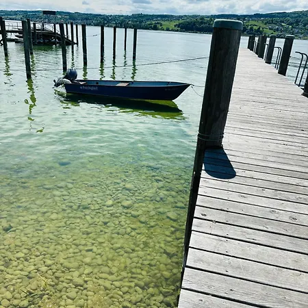 Lakefront View Entire With 2 Bedrooms, 2 Full Bathrooms & Balcony Waterview Daire Reichenau